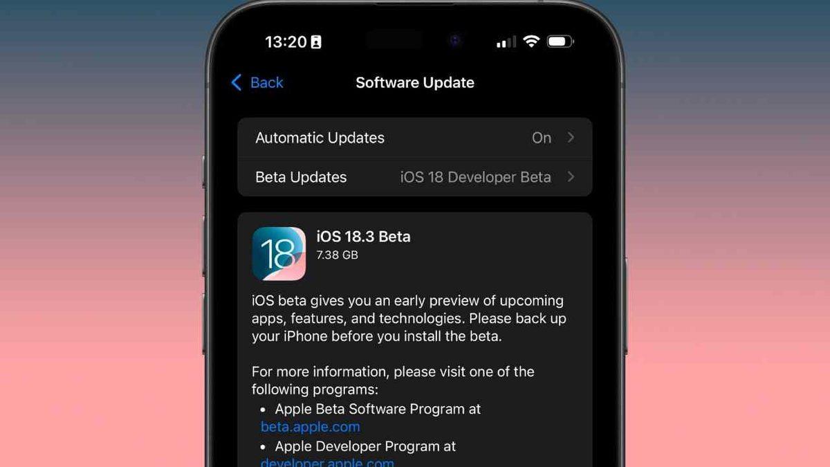 Apple, iOS 18.3 Beta 1 Güncellemesini Yayımlandı: İşte Yeni Özellikler