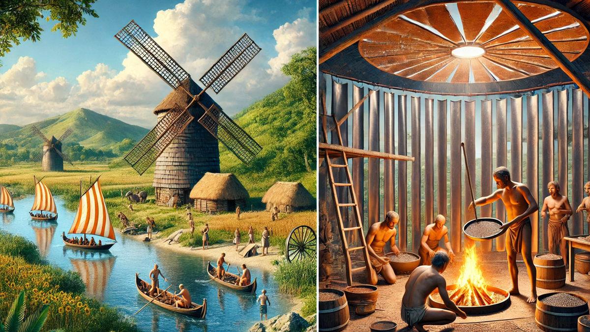 Eski İnsanlar Rüzgâr ve Güneşin Gücünü Nasıl Kullandılar? Doğayla Hayatta Kalmak İçin İlham Veren Çözümleri Vardı