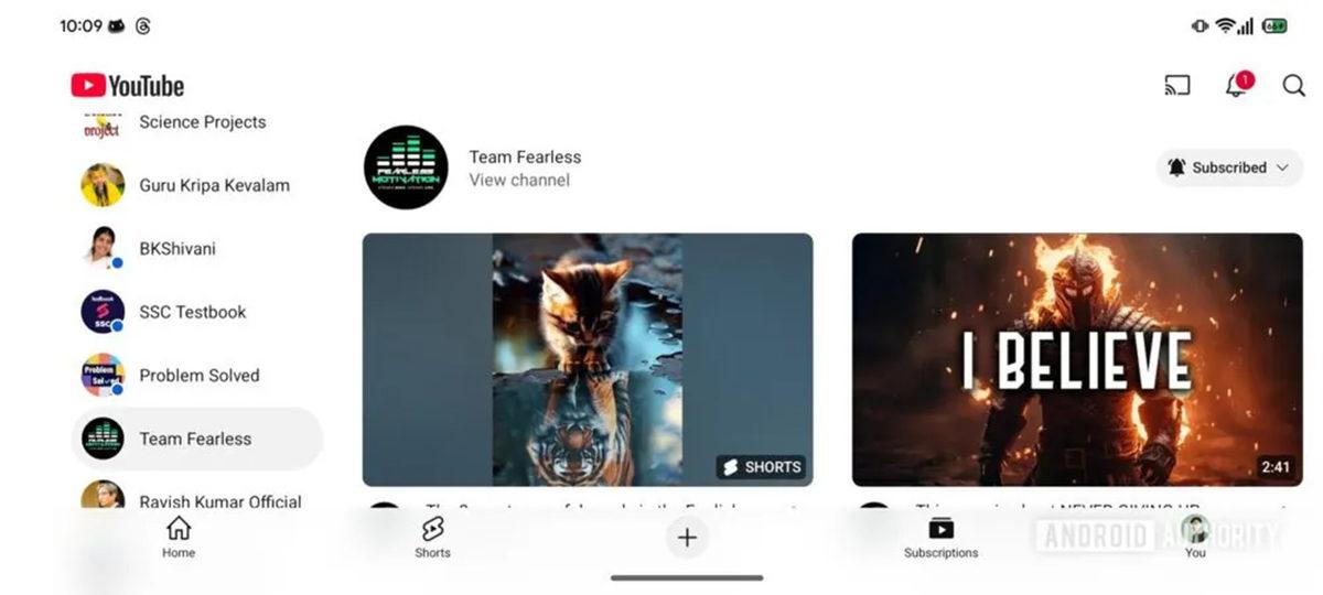 YouTube’un Yatay Ekran Moduna Yeni Bir Tasarım Geliyor: Tablet ve Katlanabilir Ekranlı Telefonlarda Çok İşe Yarayacak