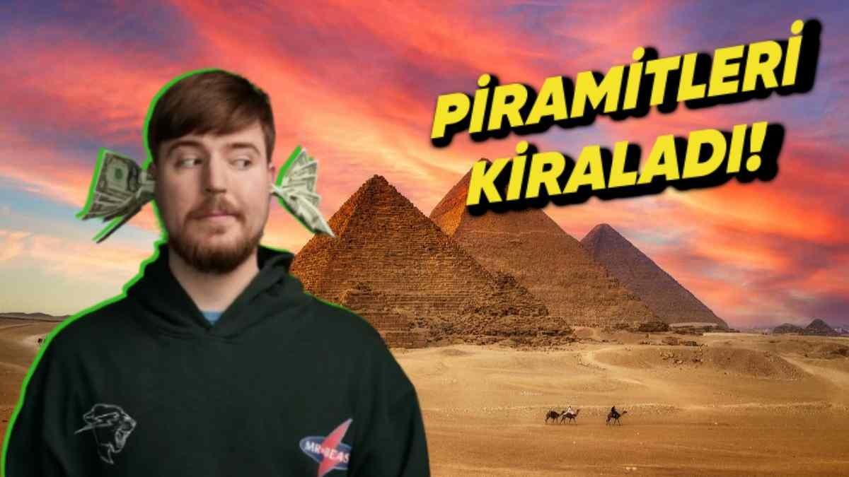 MrBeast, Mısır’ın Ünlü Piramitlerini 100 Saatliğine Kiraladı: YouTube Videosu İçin Hayalet Avına Çıkacak