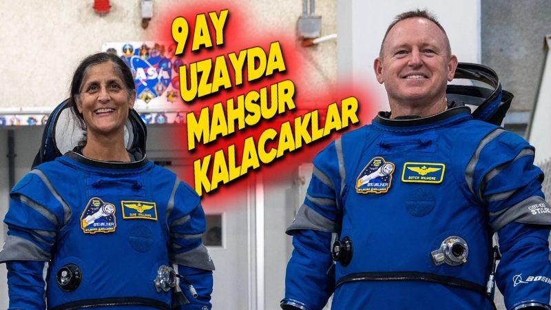 8 Günlüğüne Gidip Aylardır Uzayda Mahsur Kalan Astronotları Geri Döndürecek Görev Ertelendi