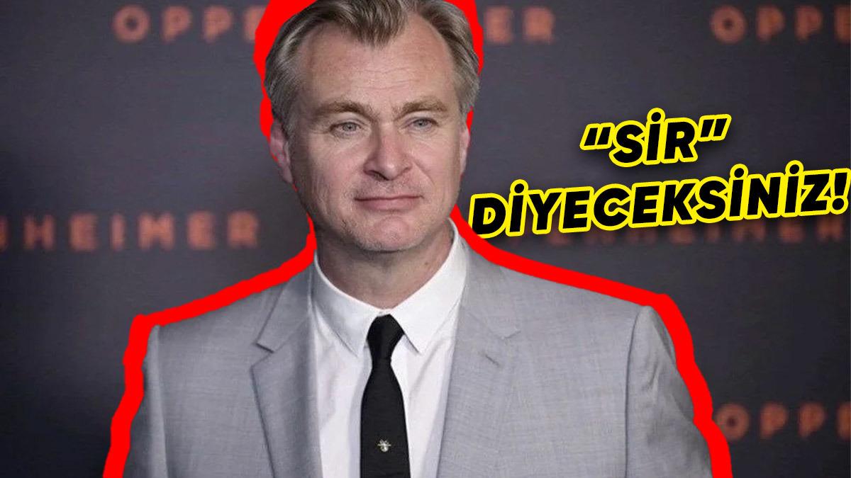 Yönetmen Christopher Nolan’a "Sir" Ünvanı Verildi: O Artık "Şövalye"