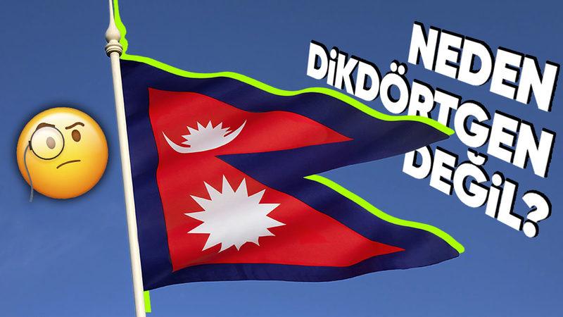 Dünyada Dörtgen Bayrağa Sahip Olmayan Tek Ülke Nepal’in Bayrağı Neden "Üçgen" Şeklinde?