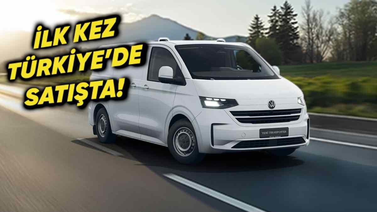 Türkiye’de Üretilen Yeni Volkswagen Transporter Satışa Sunuldu: İşte Özellikleri