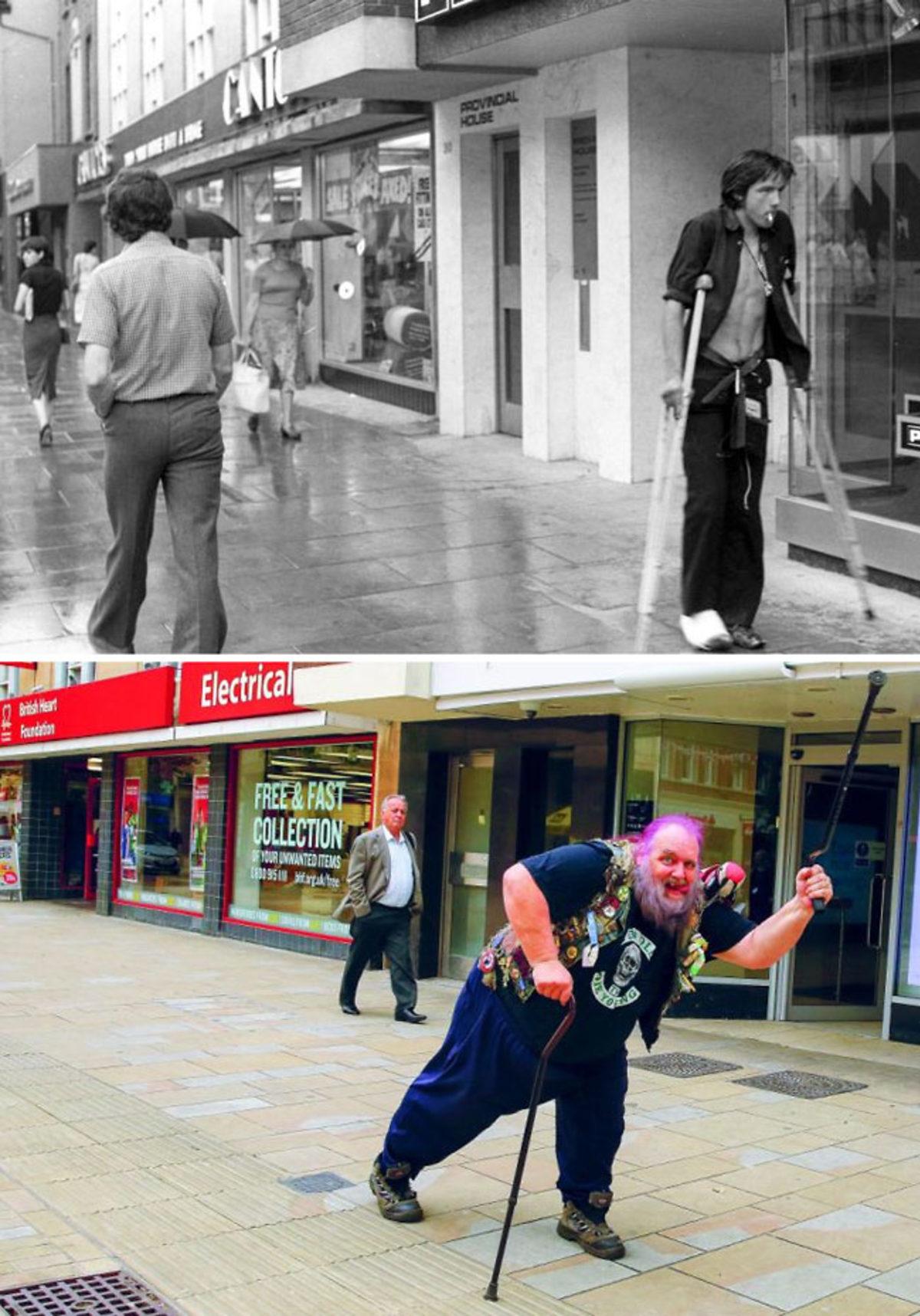 Fotoğrafları 40 Yıl Sonra Tekrar Çeken Adamdan Harika Albüm