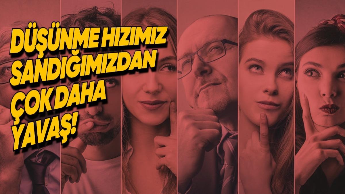 İnsan Beyninin Ne Kadar Hızlı Düşündüğü Ölçüldü (Sonuçlar Çok Şaşırtıcı)