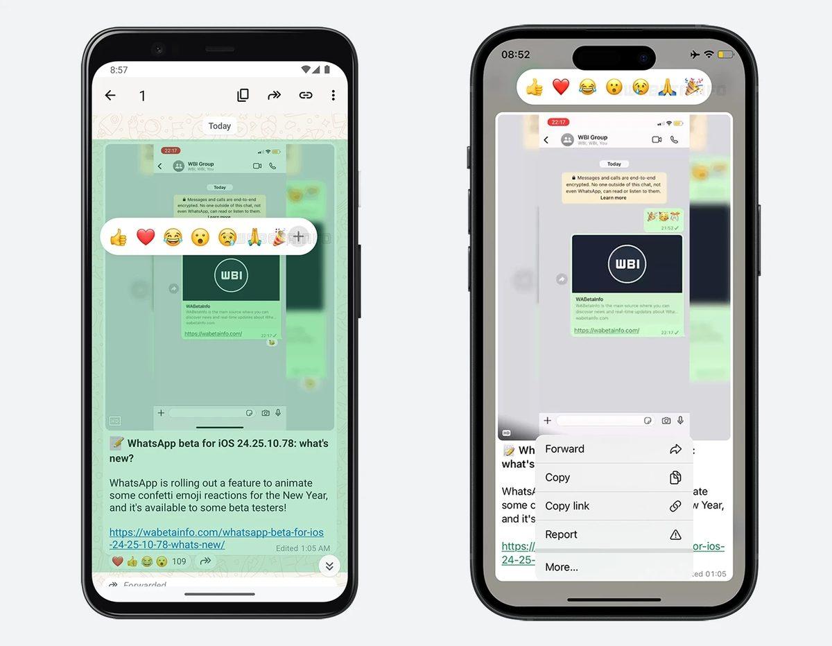 WhatsApp’a Çok Seveceğiniz Yılbaşı Özelliği Geldi: Sohbetlerde Konfeti Patlatabileceksiniz!