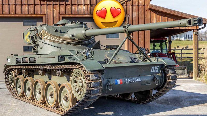 Soğuk Savaş Döneminden Kalma Bir Tank, Açık Artırma ile Satışa Çıkarıldı: Fiat Egea Parasına Gidecek!