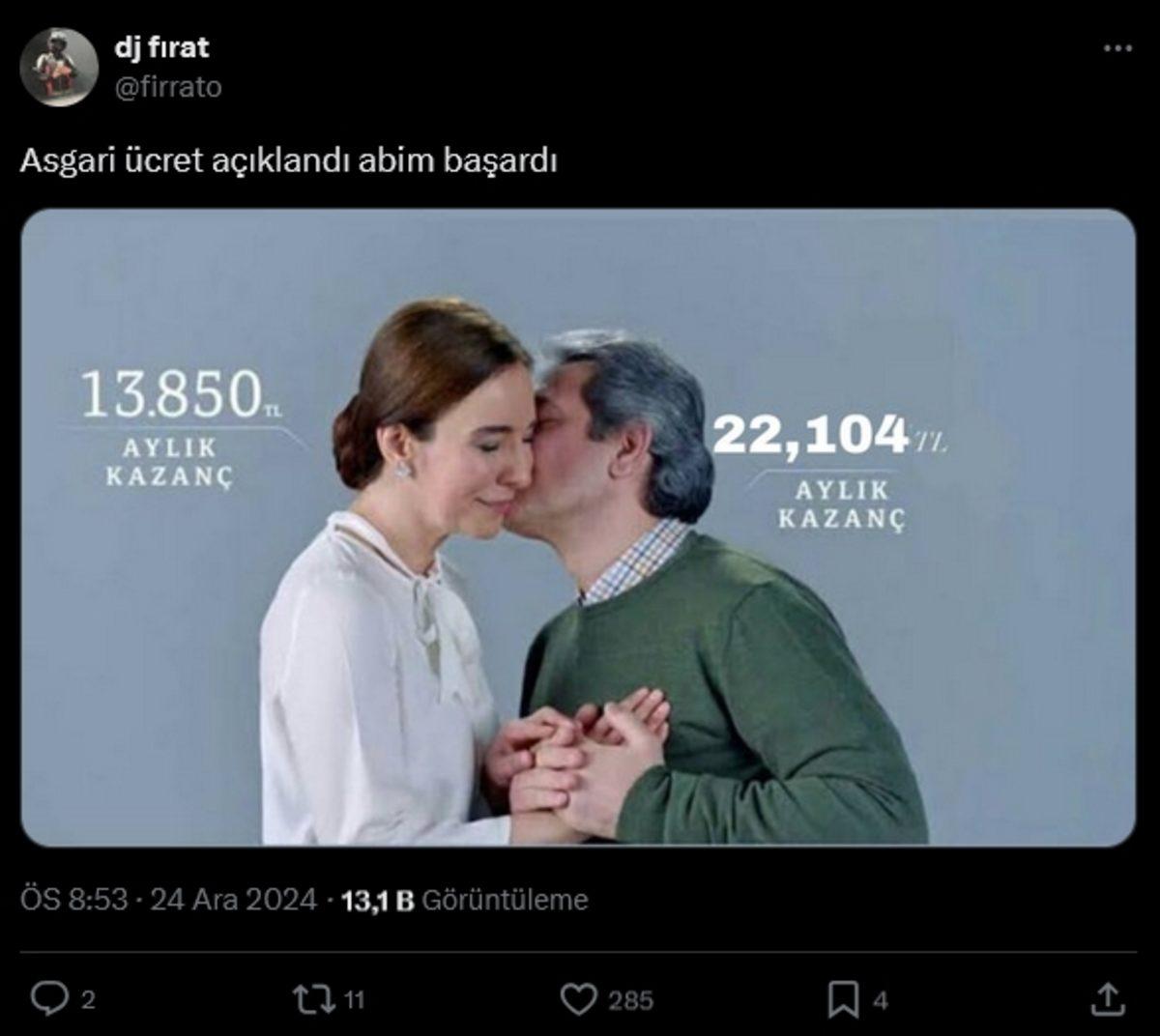 2025 Yılı Asgari Ücreti Açıklandı, Sosyal Medya Yıkıldı: İşte Gelen Tepkiler!