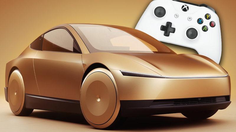 Tesla’nın Tam Otonom Otomobili Cybercab’in, Oyun Kolu ile Kontrol Edildiği İddia Edildi