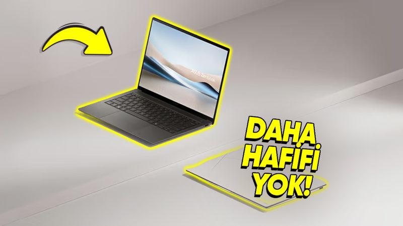 Asus’tan Dünyanın En Hafif Dizüstü Bilgisayarı Geliyor: 32 Saate Kadar Pil Ömrü Sunacak!