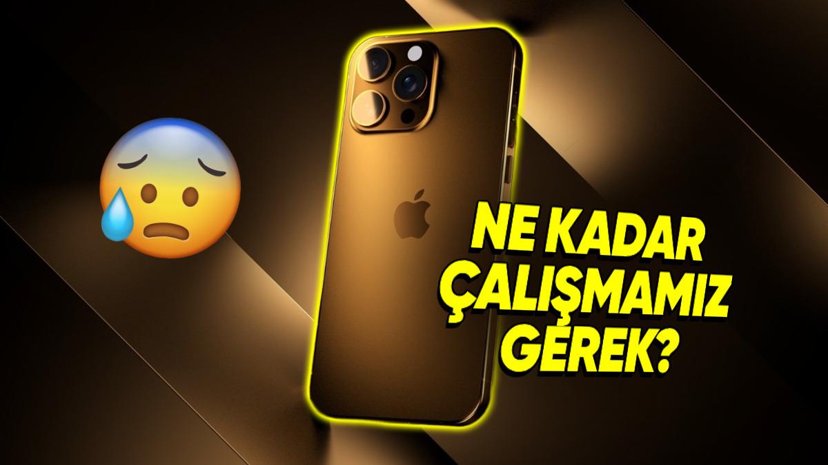 Yeni Asgari Ücret Sonrası iPhone 16 Almak İçin Türkiye’de Kaç Gün Çalışmak Gerekiyor?
