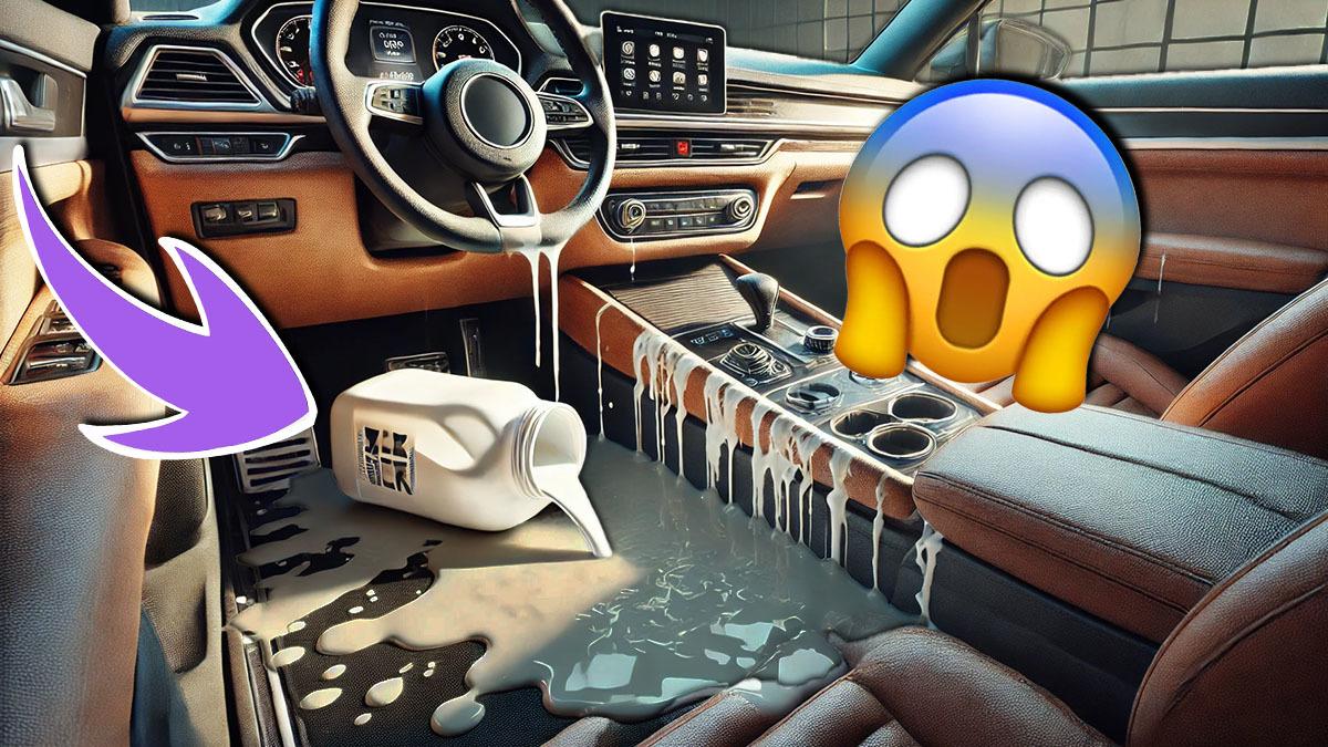 Herkesin Korkulu Rüyası: Arabaya Dökülen Süt Kokusu Neden Ne Yaparsak Yapalım Çıkmaz?