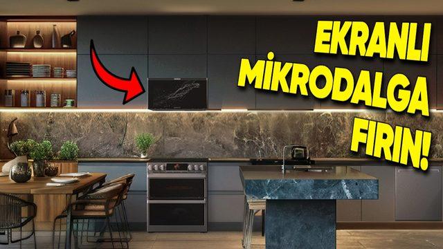 LG, 27 İnçlik Ekranla Gelen Mikrodalga Fırınını Tanıttı: Peki Bu Ekran Ne İşe Yarayacak?