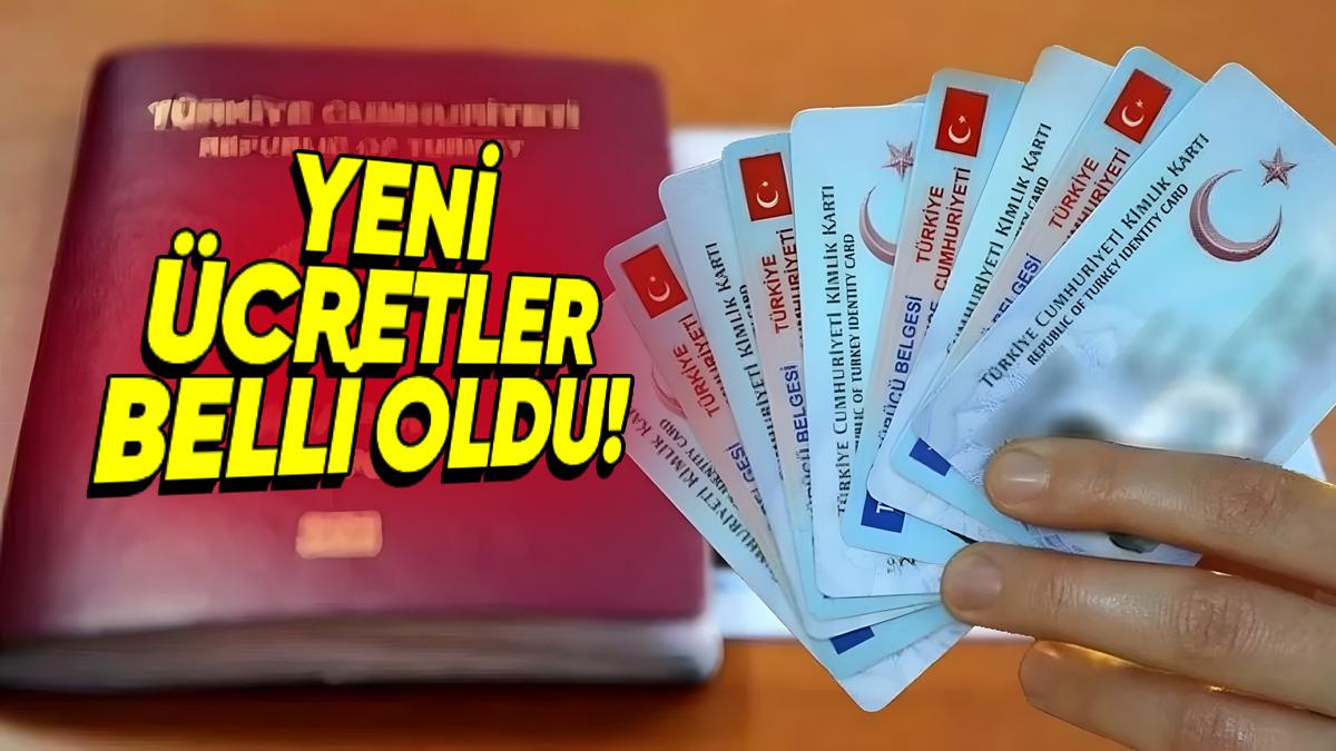 2025 Yılı Pasaport ve Ehliyet Ücretleri Belli Oldu