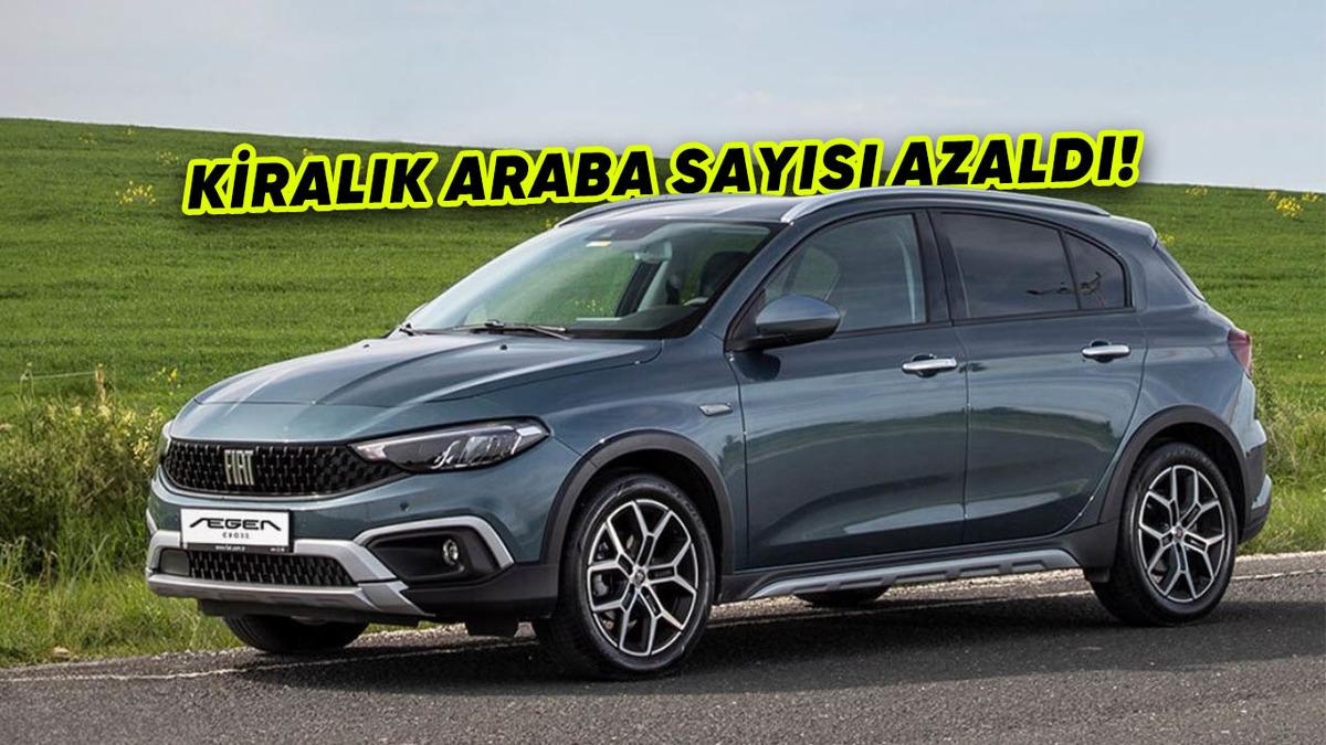Türkiye’de Kaç Adet Kiralık Otomobil Olduğu Açıklandı: Satın Alınan Her 20 Araçtan 1 Tanesi, Filolara Gitti