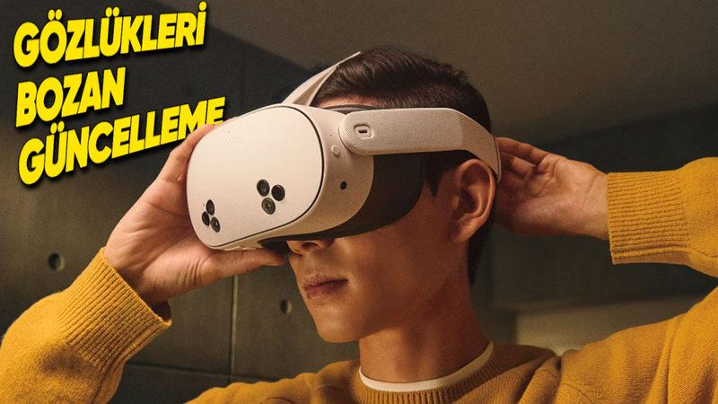 Meta’nın Sanal Gerçeklik Gözlükleri, Yazılım Güncellemesiyle Bozuldu