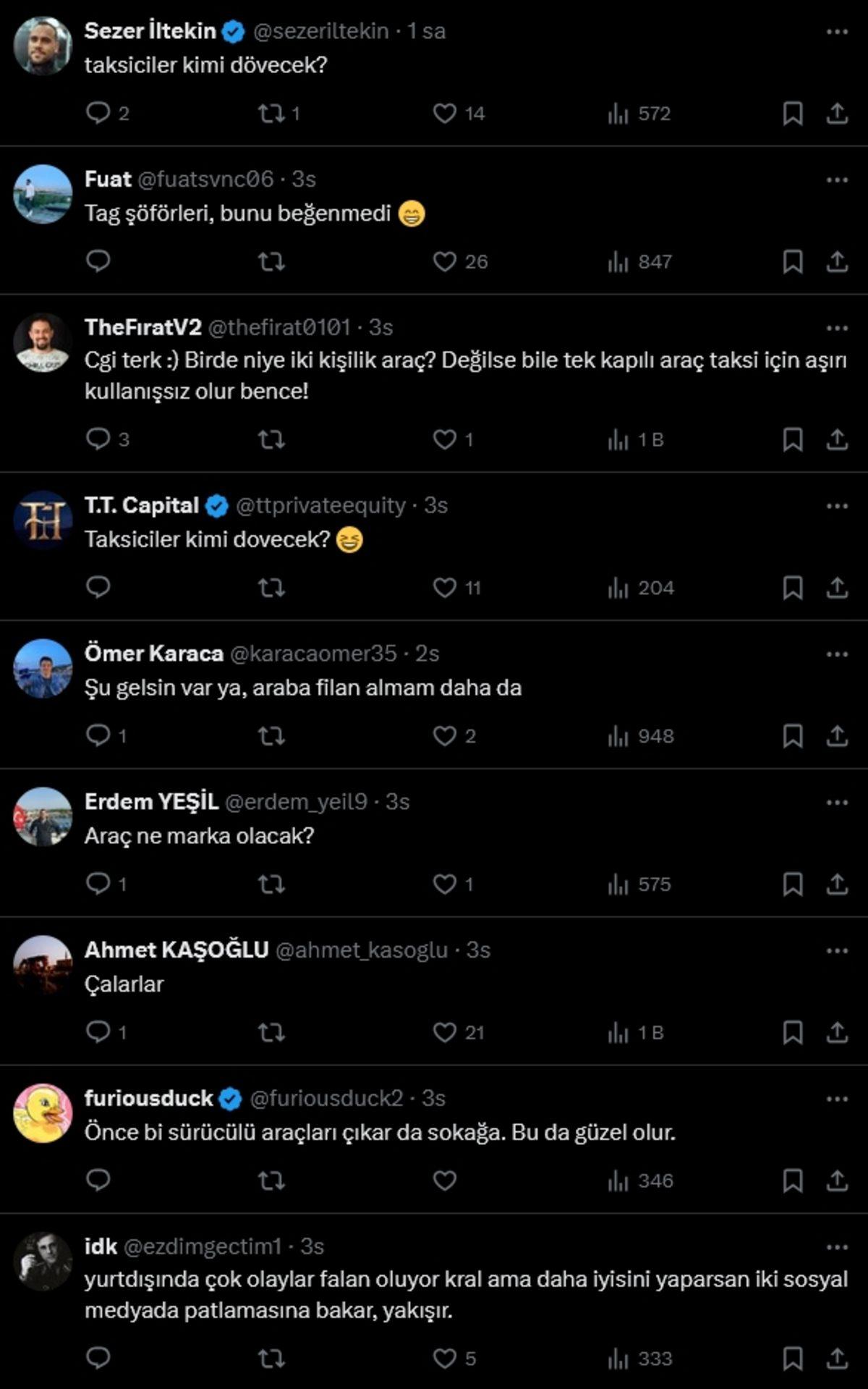 İstanbul’a Sürücüsüz Taksiler Geliyor Olabilir: Martı CEO’su Oğuz Alper Öktem’in Paylaşımı Gündem Oldu!