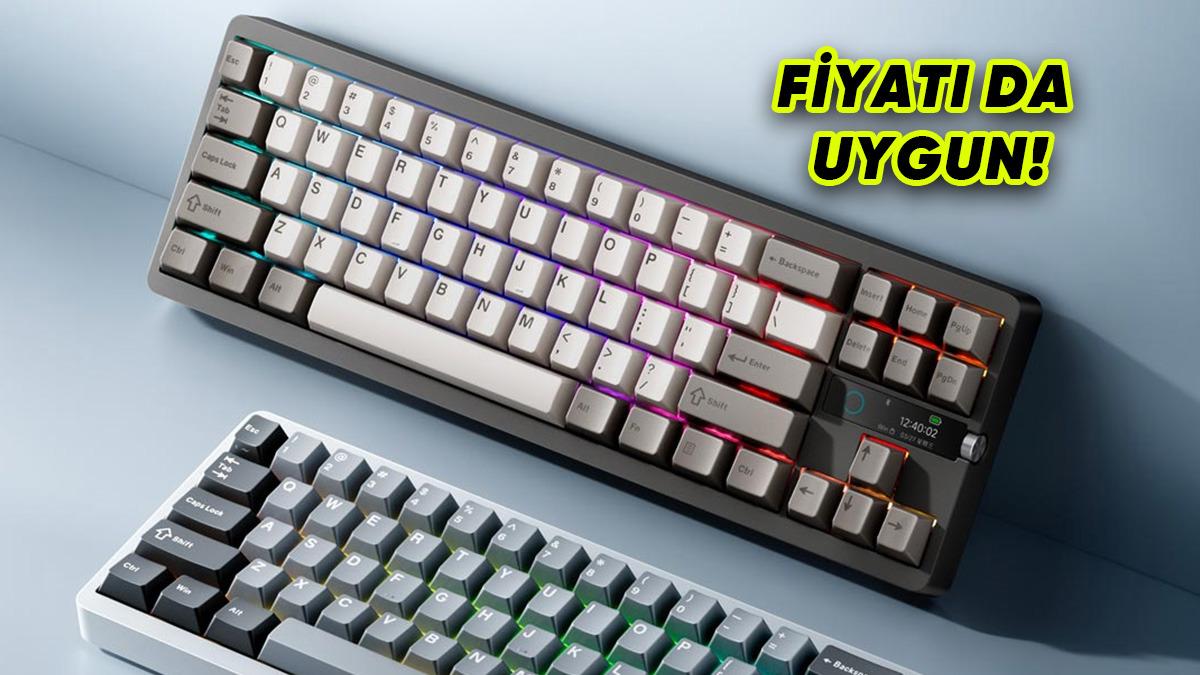 Xiaomi, Işıklı Mışıklı Mekanik Klavyesini Duyurdu: MK71 Pro