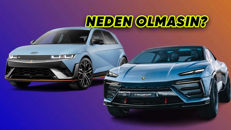 Lamborghini’nin Elektrikli Otomobili İçin Hyundai IONIQ 5 N’den İlham Aldığını Düşündüren Olay [Video]