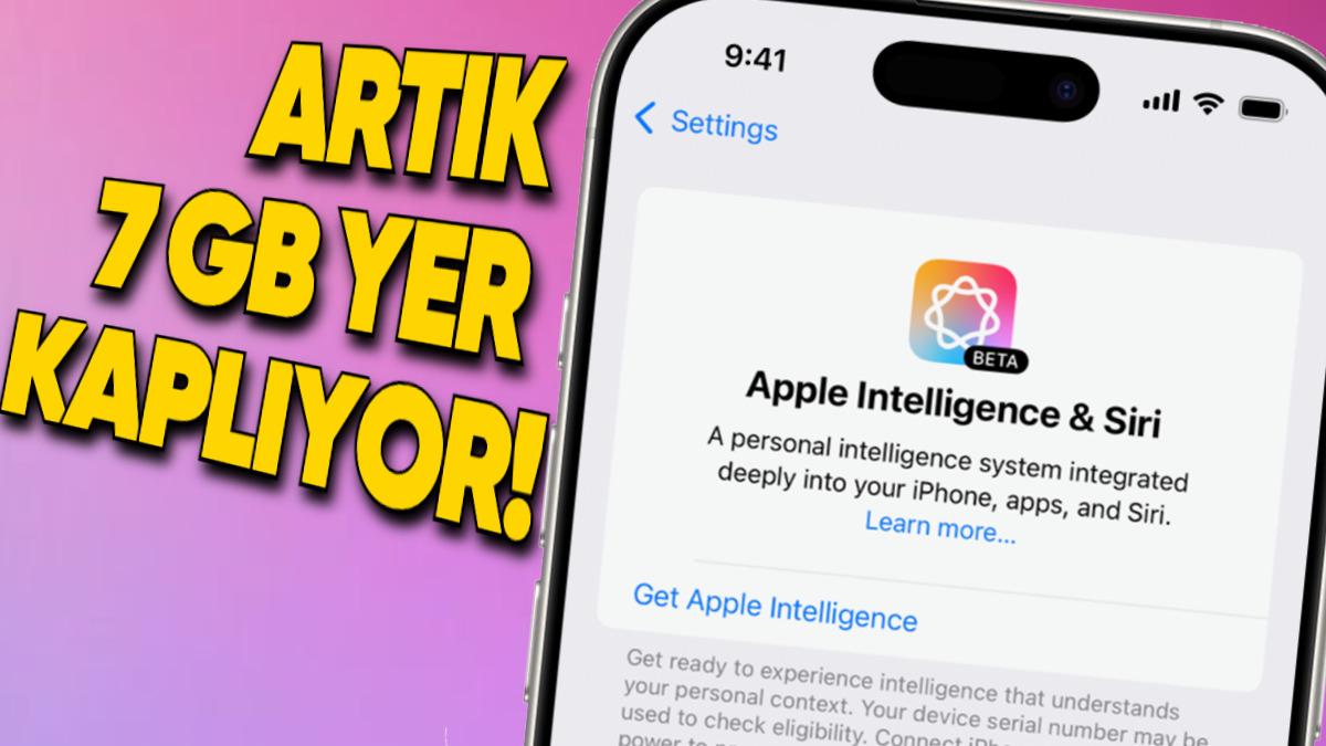 Apple Intelligence’ın iPhone’larda Kapladığı Yer Miktarı 2 Kata Yakın Oranda Artış Gösterdi: Peki Neden?