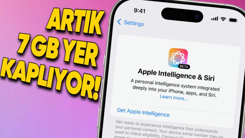 Apple Intelligence’ın iPhone’larda Kapladığı Yer Miktarı 2 Kata Yakın Oranda Artış Gösterdi: Peki Neden?