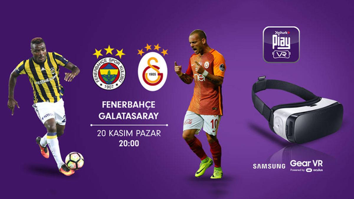Yılın Derbisi Sanal Gerçeklik Platformunda Yayınlanacak!