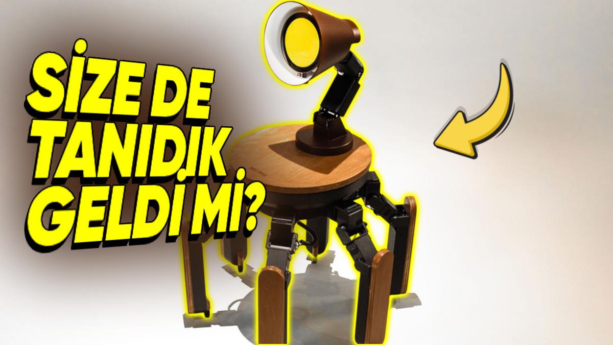Ev Ödevlerine ve Araştırmalara Yardımcı Olabilen Altı Ayaklı Lamba Tanıtıldı (Gözüm Bir Yerden Isırıyor Sanki...)