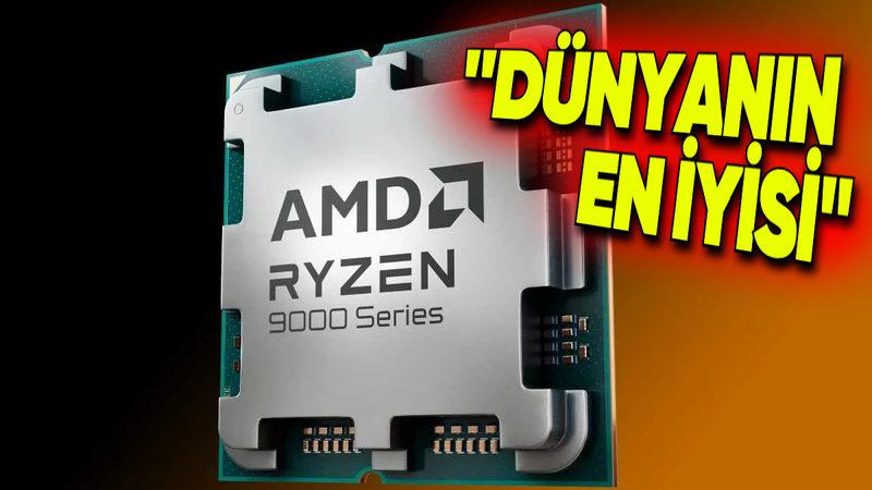 AMD, Oyuncular ve İçerik Üreticileri İçin "Dünyanın En İyisi" Dediği Yeni İşlemcisi Ryzen 9 9950X3D’yi Tanıttı