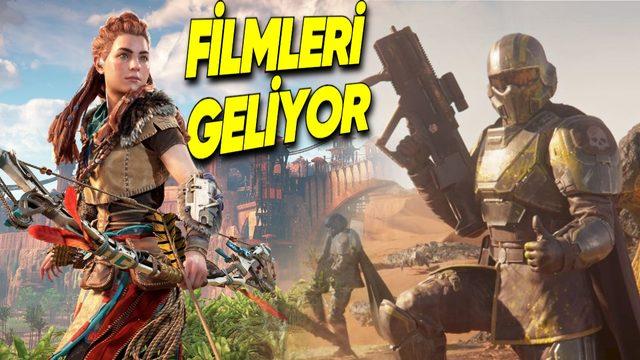 Horizon Zero Dawn ve Helldivers 2 Filmleri Resmen Duyuruldu