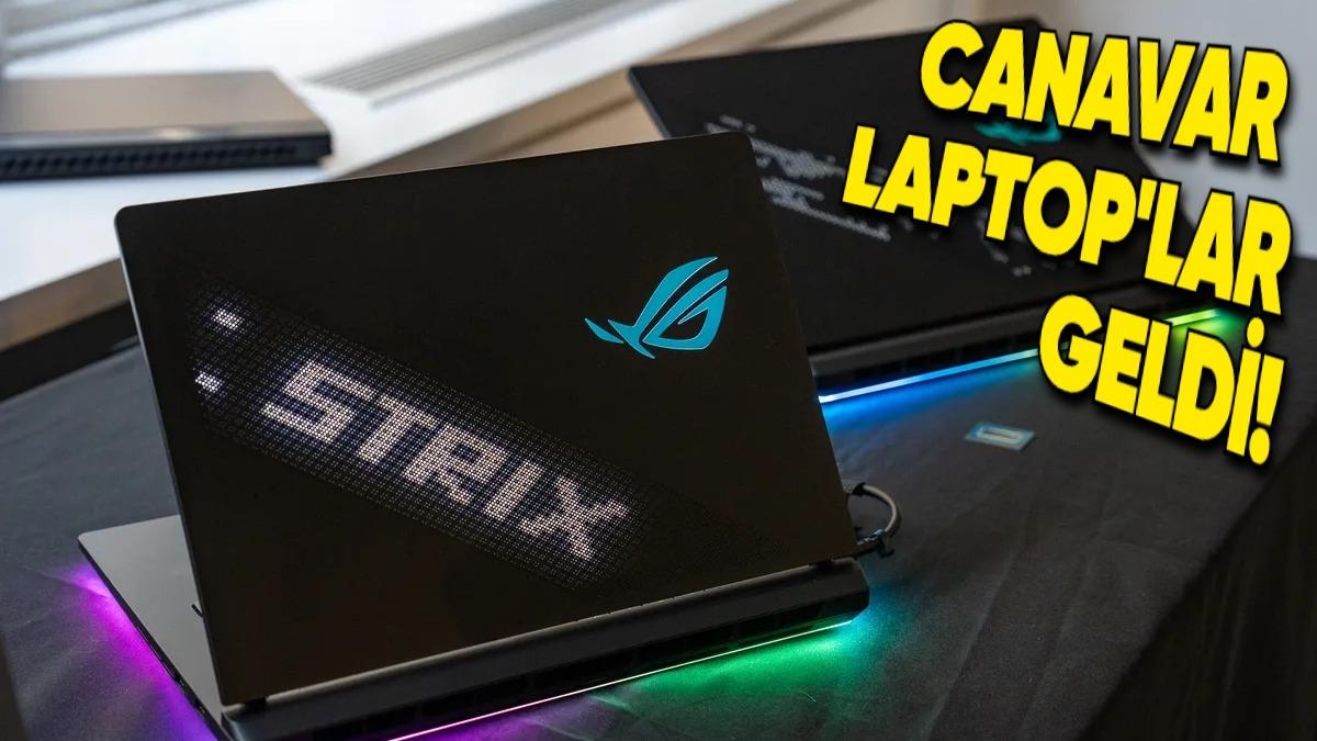 Her Yeri Işıl Işıl Parlayan Canavar Gibi Özelliklere Sahip Dizüstü Bilgisayarlar ASUS ROG Strix Scar 16 ve 18 Tanıtıldı