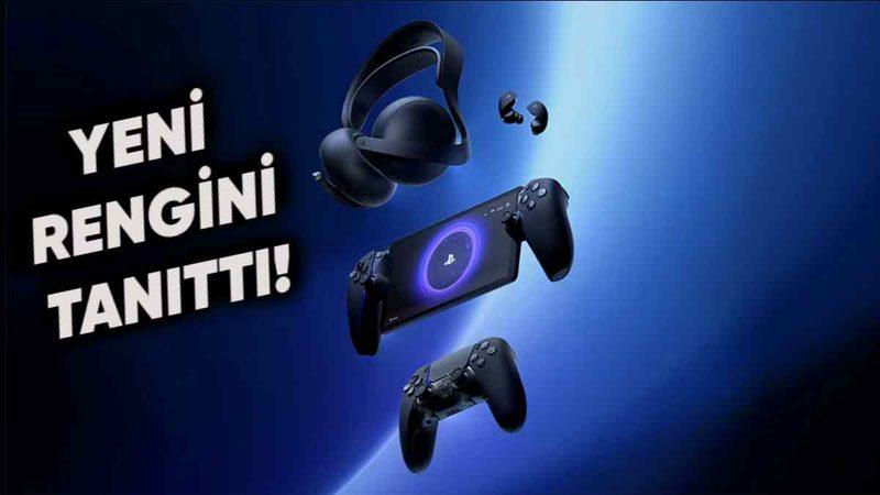 Sony, PS5 Aksesuarlarının Yeni Rengini Duyurdu: PS5 Ekipmanları Artık "Gece Yarısı Siyahı" İle Uyumlu Olacak