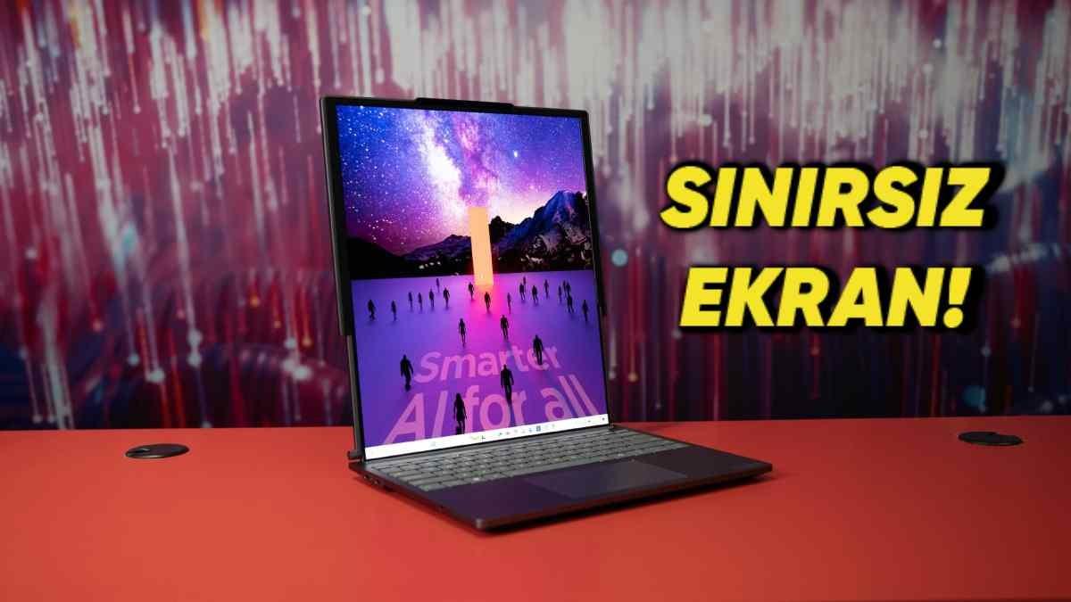 Lenovo Yeni Genişletilebilen Ekranlı Laptopu ile Karşımızda: İşte ThinkBook Plus Gen 6 Rollable ile İlgili Tüm Detaylar
