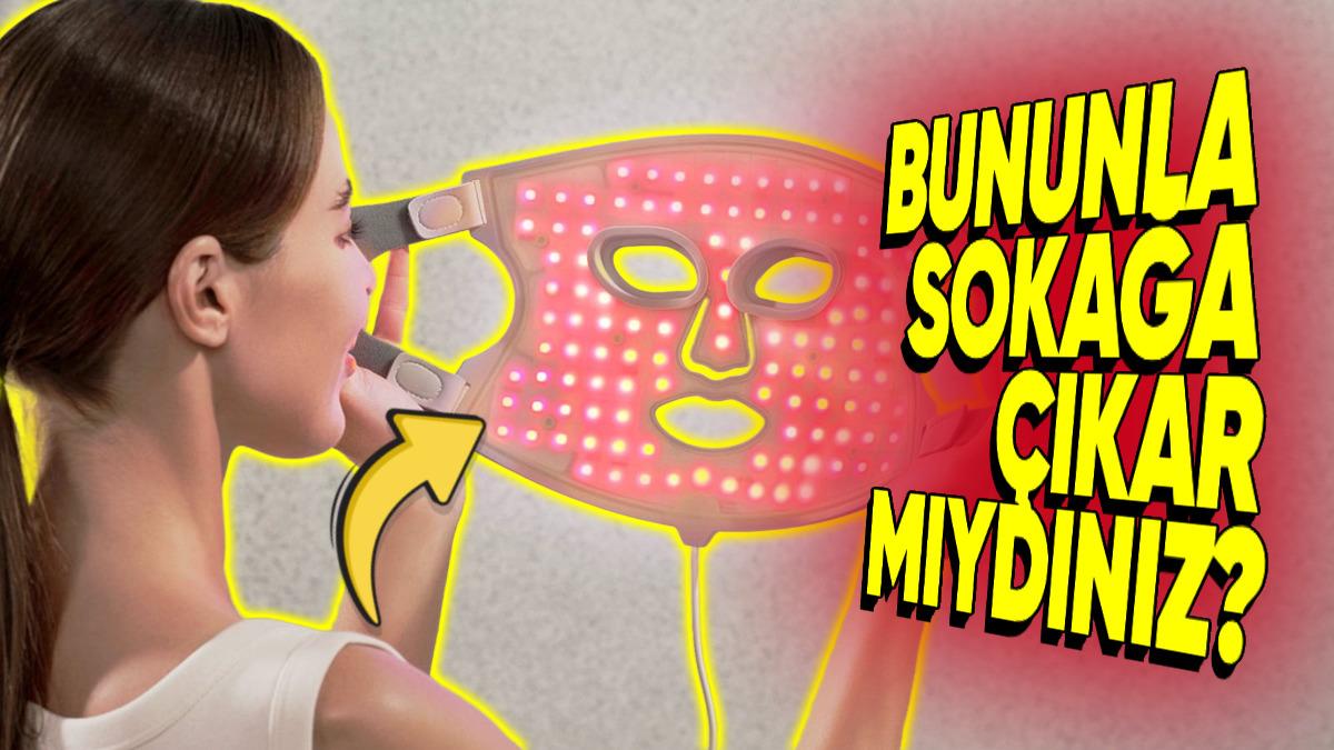 CES 2025’teki İlginç Teknolojilere Bir Yenisi Daha: ’Işıklı LED Yüz Maskesi’ Tanıtıldı!