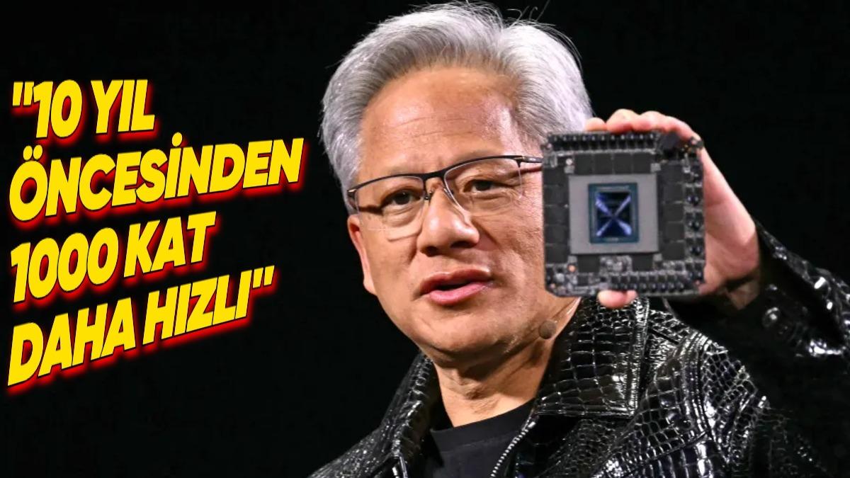 NVIDIA CEO’su, Yapay Zekâ Çiplerinin Moore Yasası’ndan Çok Daha Hızlı Geliştiğini Açıkladı (Peki Bu Ne Demek?)