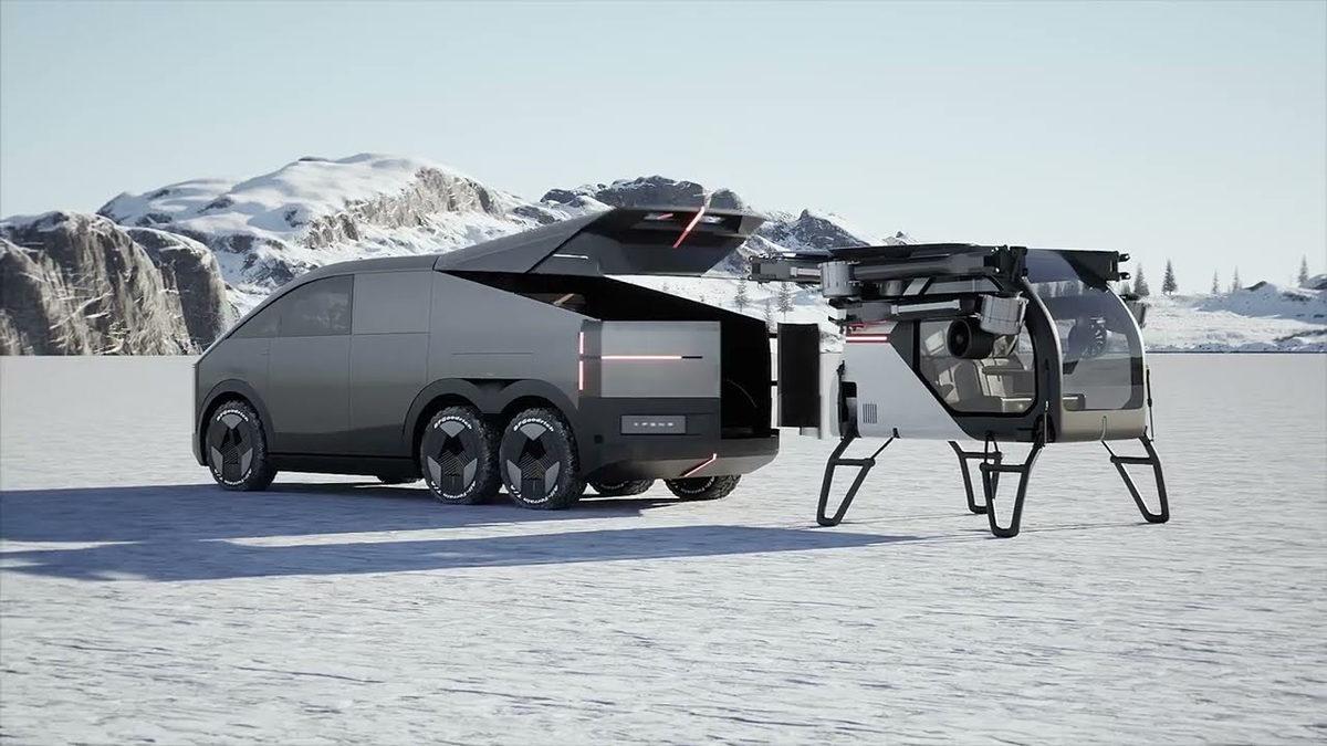 Yılan Hikâyesine Dönen Uçan Araba Konusuna Dâhiyane Çözüm: Karşınızda Yarı Uçan Araba [Video]