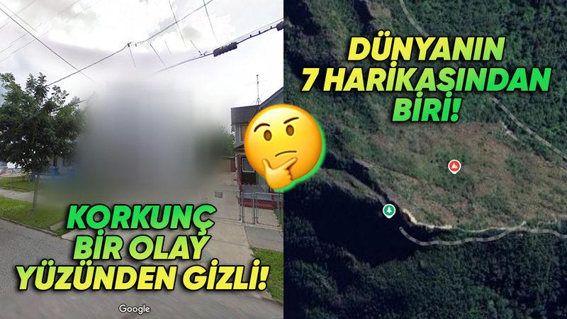 Google Neden Sansürledi? İşte Google Haritalar’da Bulanıklaştırılmış 9 Gizemli Konum