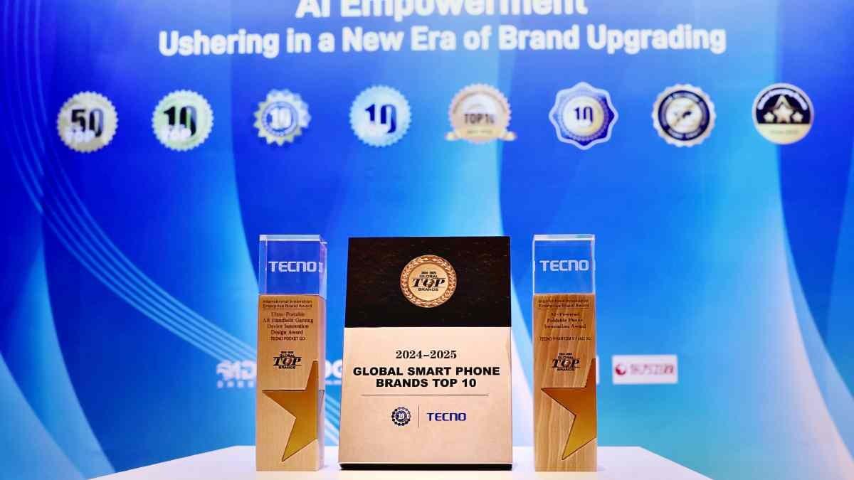 TECNO, CES 2025’te Çifte Ödül Kazandı: En İyi 10 Akıllı Telefon Markası Arasında