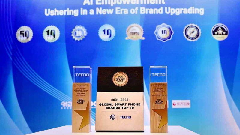 TECNO, CES 2025’te Çifte Ödül Kazandı: En İyi 10 Akıllı Telefon Markası Arasında