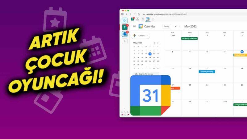 Google Takvim’e Yoğun Takvimi Olanlara Kolaylık Sağlayacak Yepyeni Bir Özellik Geliyor: Artık Çok Daha Pratik!
