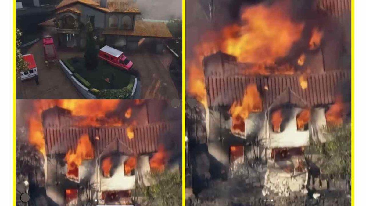 Los Angeles’teki Yangın Büyüyor: GTA V Michael’ın İkonik Evini de Kül Etti!