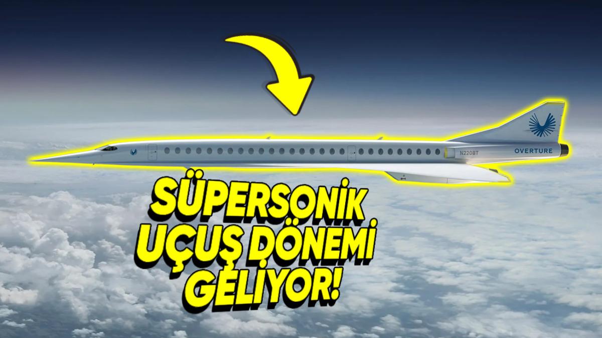 Süpersonik Ticari Uçuşlar Geri Dönüyor: Kıtalararası Seyahat Süreleri Yarı Yarıya Düşecek!