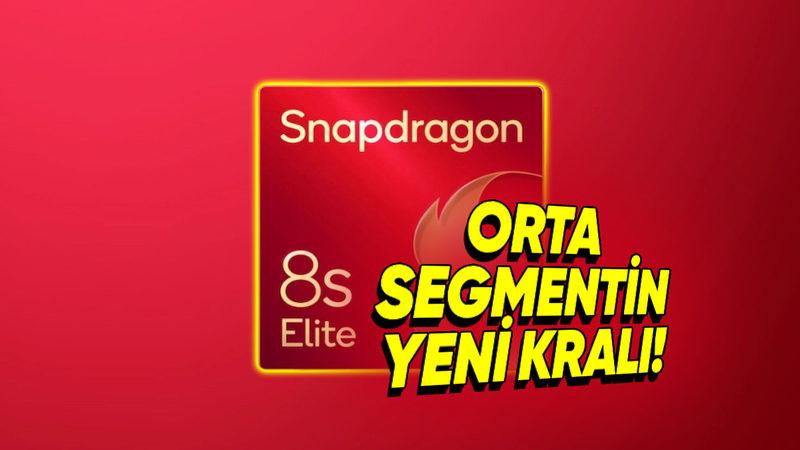 Orta Segment Telefonların Yeni Göz Bebeği Snapdragon 8s Elite Geliyor: İlk Hangi Telefonlarda Kullanılacak?