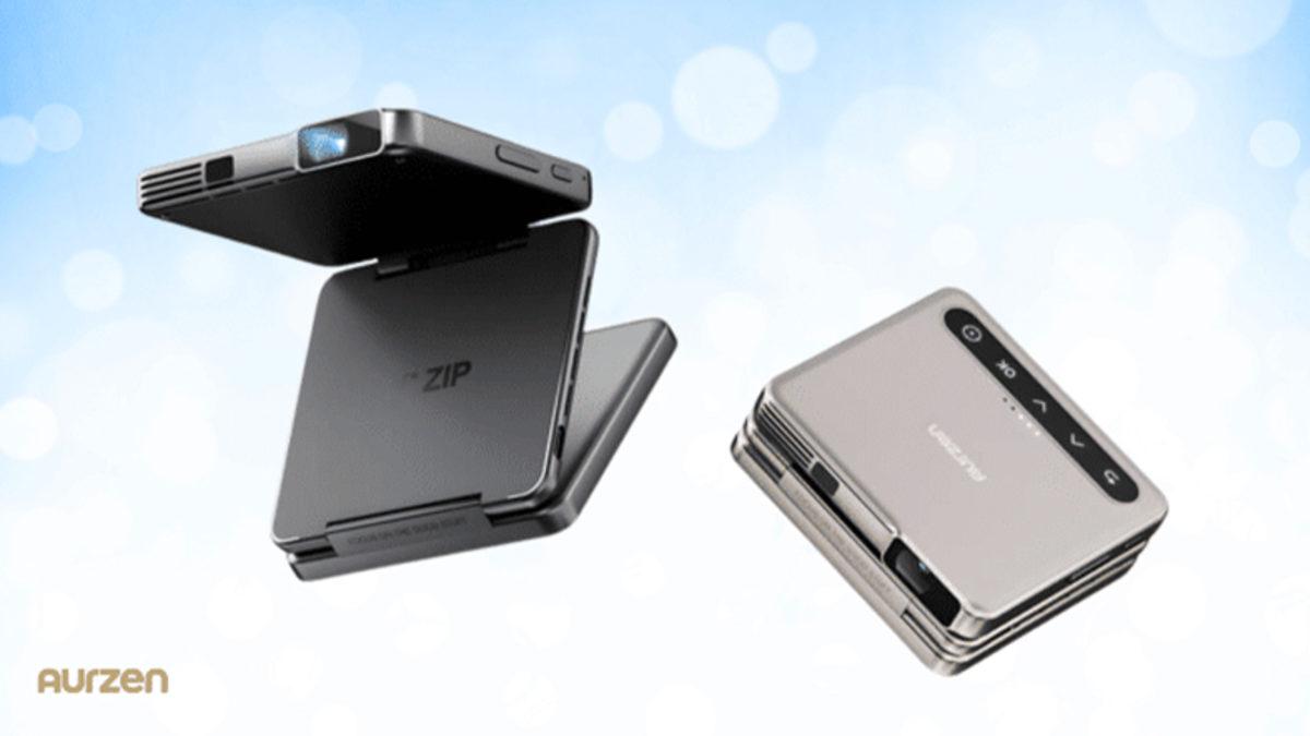 Dünyanın İlk Üçe Katlanan Projektörü Duyuruldu: Karşınızda Aurzen Zip