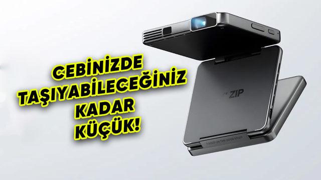 Dünyanın İlk Üçe Katlanan Projektörü Duyuruldu: Karşınızda Aurzen Zip