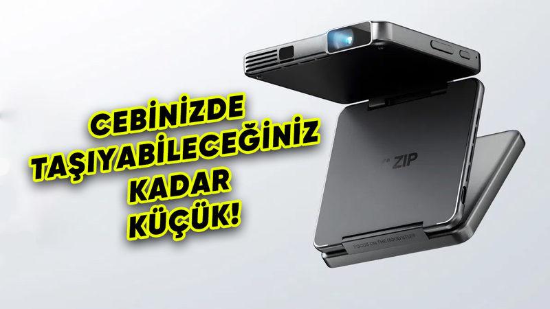 Dünyanın İlk Üçe Katlanan Projektörü Duyuruldu: Karşınızda Aurzen Zip