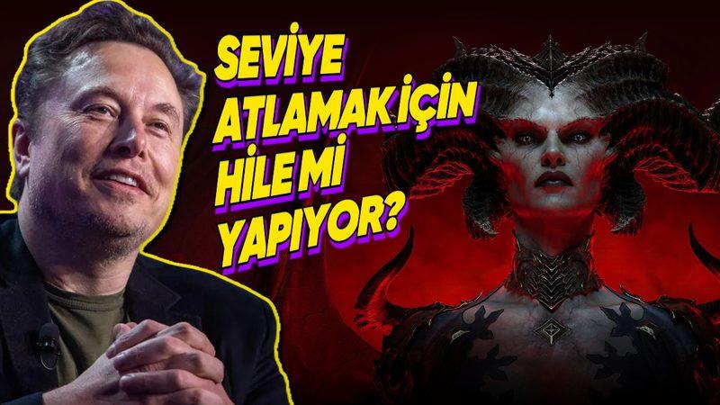 Elon Musk’ın Diablo IV Gibi Oyunlarda Yükselmek İçin Hile Yaptığı İddia Edildi