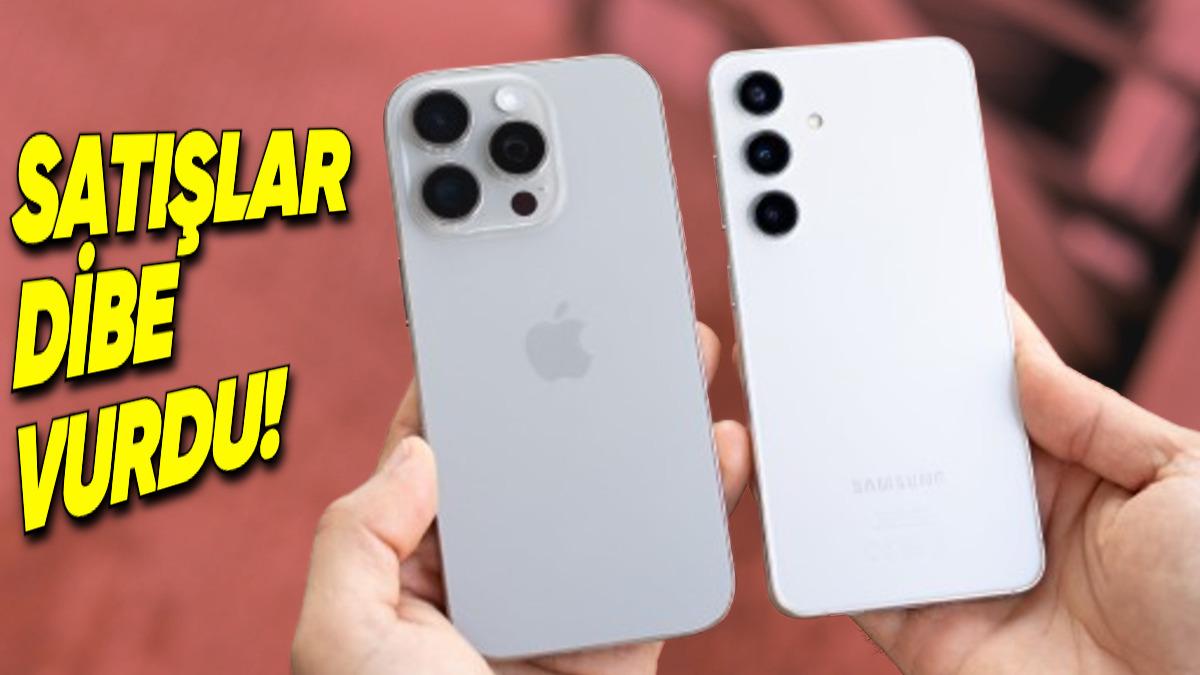 Apple ve Samsung’un Son 3 Ayda Kaç Telefon Sattığı Belli Oldu: Satışlar Düştü!