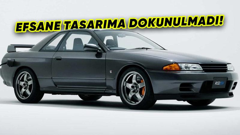 Nissan, Elektrikli GT-R R32’yi Resmen Tanıttı: Milyarder Olsanız Bile Satın Alamayacaksınız