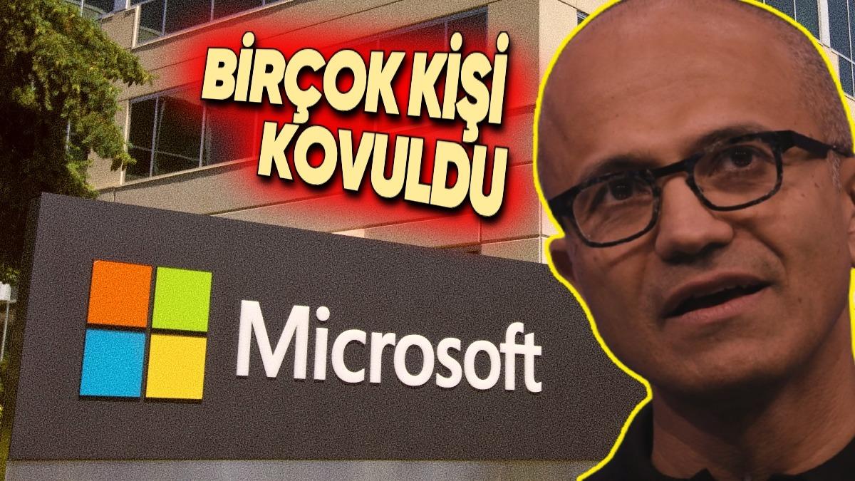 Microsoft, Yeni Yıla Yeni Toplu İşten Çıkarmayla Başladı: Birçok Kişi Kovuldu!